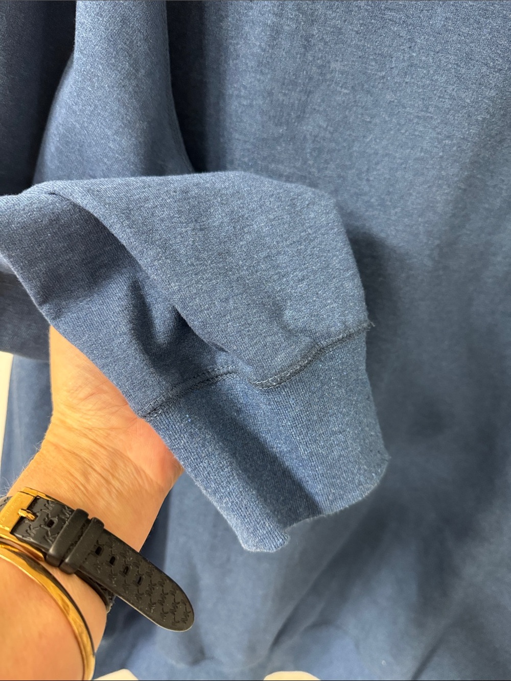 The North Face Men's Navy Blue Full-Zip Hooded Jacket - Picture 6 of 6